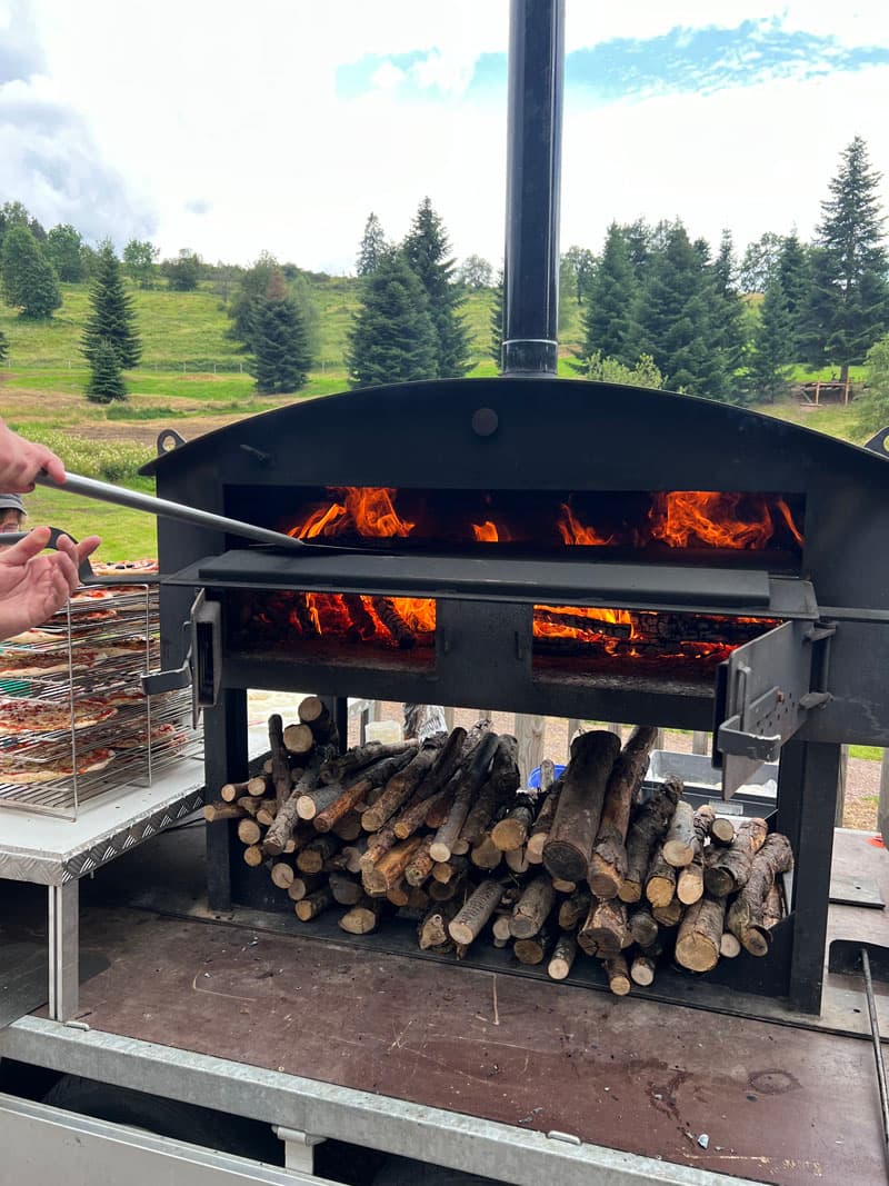 Service tarte flambée